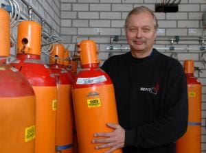 Article image of: NEFIT sluit 10.000e cilinder met kalibratiegas van Linde aan