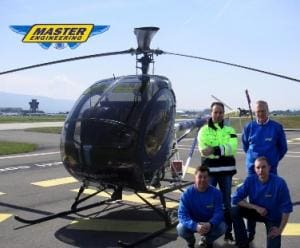 Article image of: Snelle service per helikopter van Master Engineering