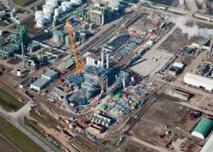 Article image of: Oplevering nieuwe waterstoffabriek Air Products nadert in recordtijd