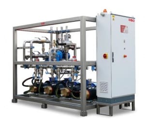 Article image of: Industriële hogedrukinstallatie voor het reinigen van IBC`s