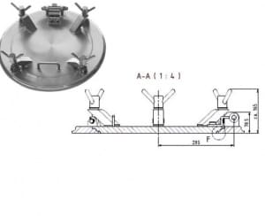 Article image of: Sanitaire EHEDG drukdeksels