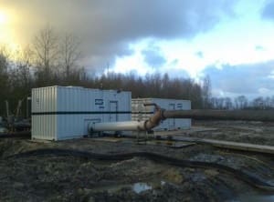 Article image of: PE-installatie voor ontwatering van baggerspecie