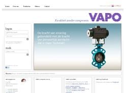 Article image of: Website VAPO Techniek in een nieuw jasje