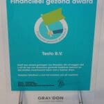 Article image of: Testo ontvangt Graydon Financieel Gezond award!