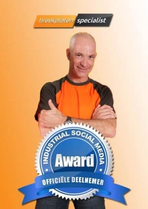 Article image of: Breekplatenspecialist naar finale Industrial Social Media Award