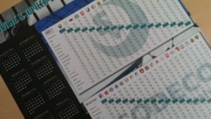 Article image of: Kalender en Overzicht Ere- & Eerste divisie Voetbal