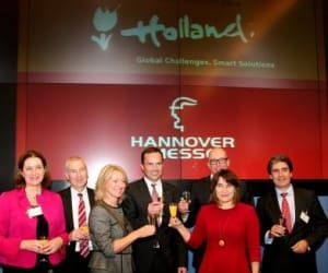 Article image of: Hannover Messe 2014 kleurt oranje