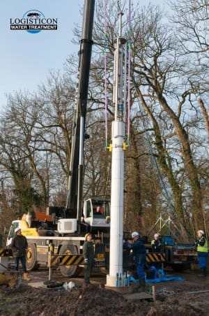 Article image of: Ondergrondse RO-installatie in waterput nadert voltooiing