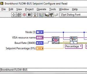 Article image of: Bronkhorst nieuwe gecertificeerde LabVIEW plug en play driver