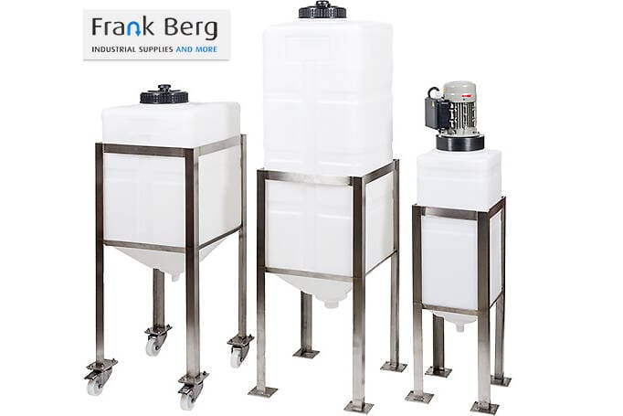 Article image of: Rechthoekige doseertanks met conische bodem