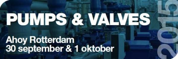 Article image of: Vakbeurs Pumps & Valves in september 2015