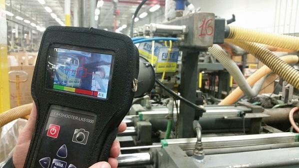 Article image of: Ultrasooncamera voor vastleggen persluchtlekken