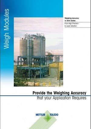 Article image of: Mettler-Toledo: Weegnauwkeurigheid bij silo- en tankwegingen.