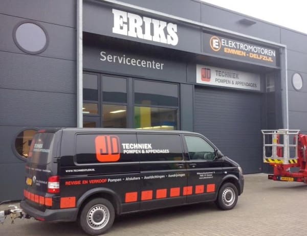 Article image of: JD Techniek pompen & appendages vestiging in Delfzijl