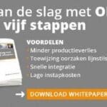 Article image of: Aan de slag met OEE in vijf stappen.