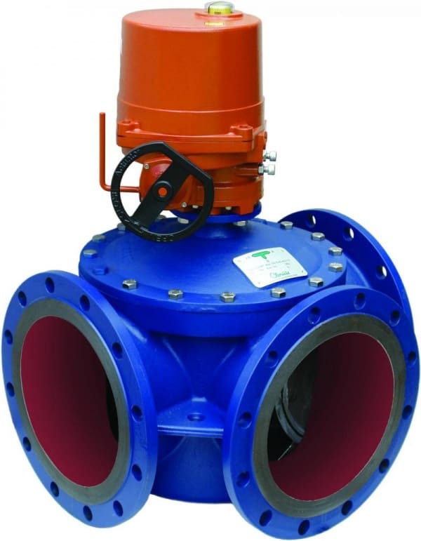 Article image of: Clorius driewegventiel licht en compact door uniek design