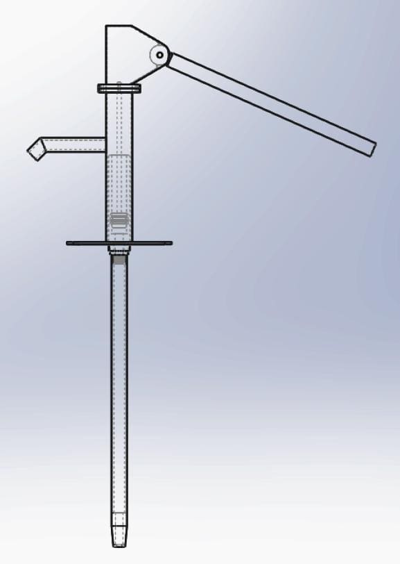 Article image of: Handpomp SWN80 ook toepasbaar voor kleine bronnen