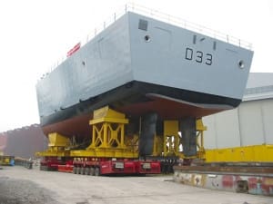 Article image of: Torpedobootjagers bouwen met hydraulisch manoeuvreersysteem