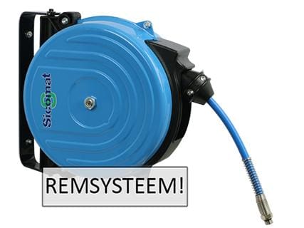 Article image of: Geremd oprollende slanghaspel Sicomat R533 bij Q Plus