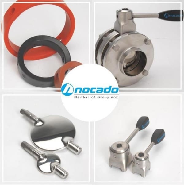 Article image of: Innovatieve EHEDG vlinderklep met tussenflens van Nocado