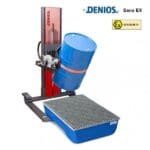 Article image of: Denios introduceert nieuwe lijn explosieveilige vatenlifters