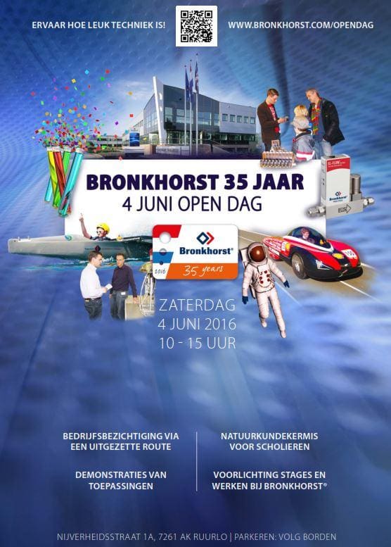 Article image of: Bronkhorst High-Tech B.V. opent deuren voor publiek