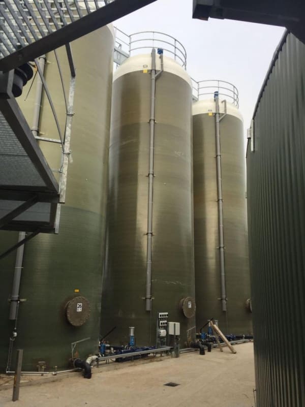 Article image of: Biogasinstallatie breidt uit met GVK tanks