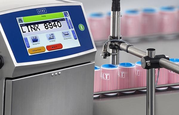 Article image of: Linx 8940 industriële inkjetprinter beter dan ooit