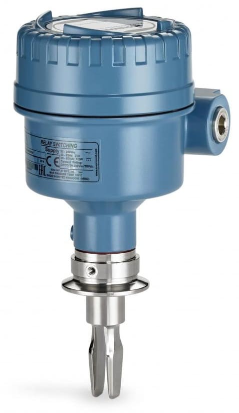 Article image of: Niveaudetector met trilvork voor hygienische toepassingen