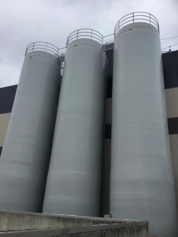 Article image of: M.I.P. installeerde 3 conische tanks voor de feed industrie