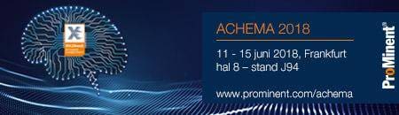 Article image of: ProMinent aanwezig op de Achema 2018