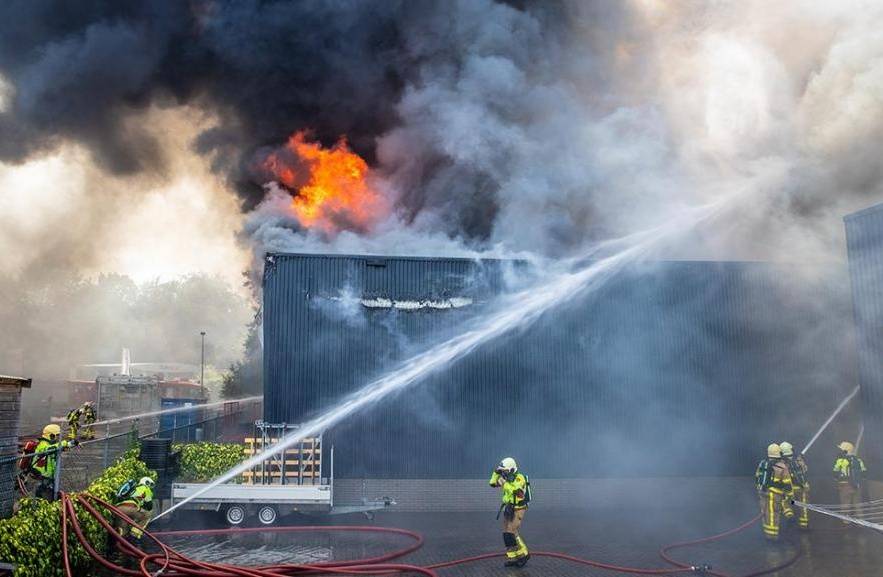 Article image of: Evacuatie door brand in ruimte met fietsaccu’s en batterijen