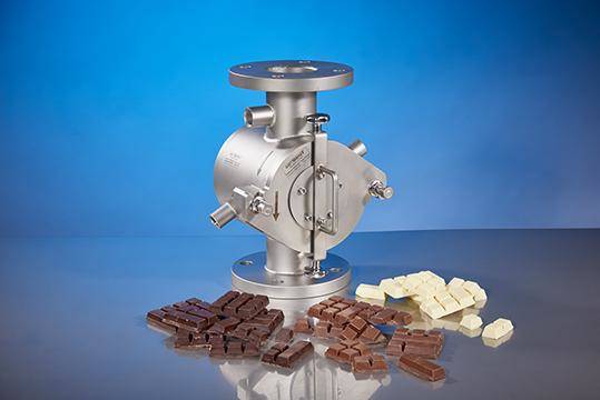 Article image of: Verwarmd magneetfilter verwijdert ijzerdeeltjes uit chocola