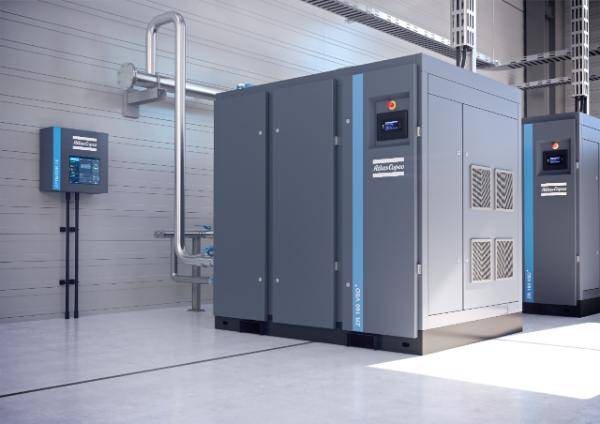 Article image of: 90-160 kW olievrije schroefcompressoren 35% energiezuiniger