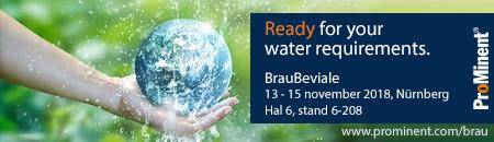 Article image of: ProMinent aanwezig op de BrauBeviale