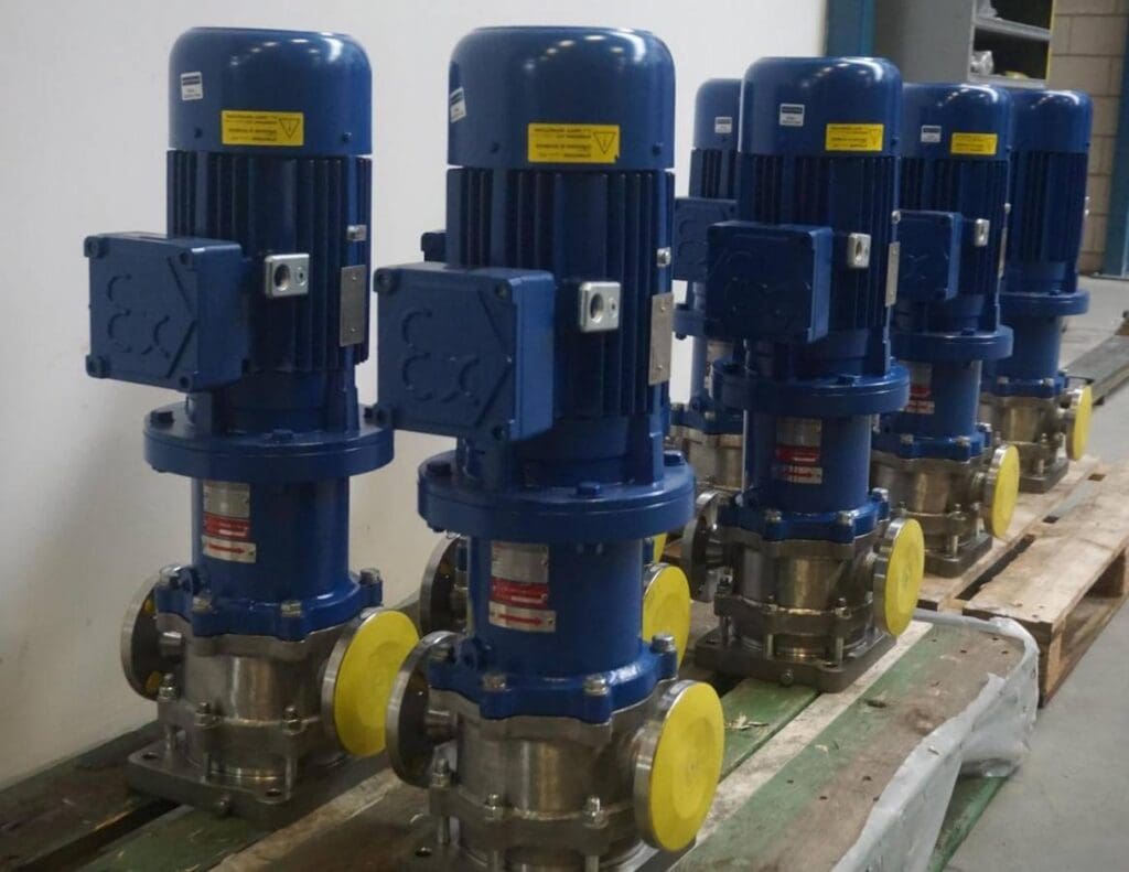 Article image of: Magneetgedreven verticale zijkanaalwaaierpompen conform Atex