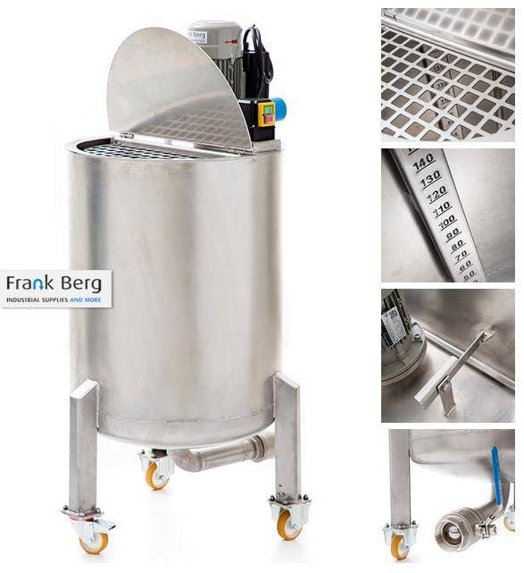 Article image of: RVS Mengtank met roerwerk in AISI316