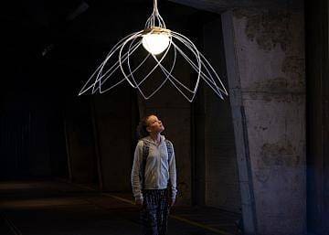 Article image of: Polyfluor FEP tubing verwerkt in Circadian Chandelier