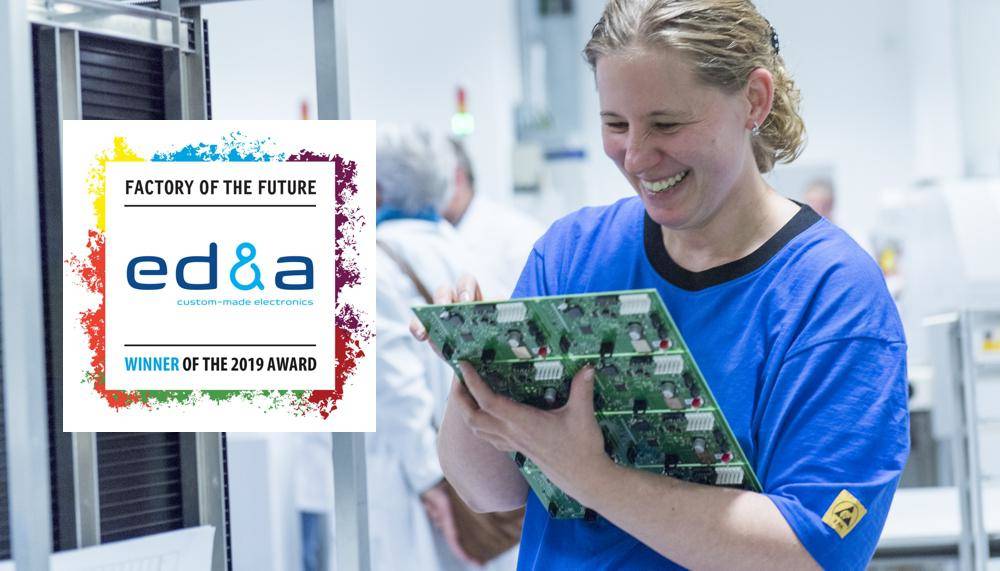 Article image of: Elektronicafabrikant E.D.&A. opnieuw Factory of The Future