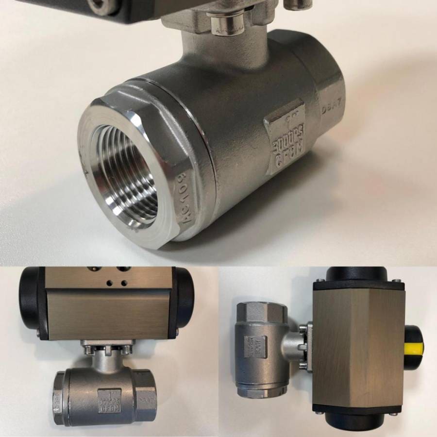 Article image of: S22D de PN200 kogelkraan met ISO 5211