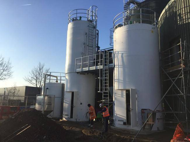 Article image of: Nieuw project van 3 tanks voor waterzuiveringsbedrijf