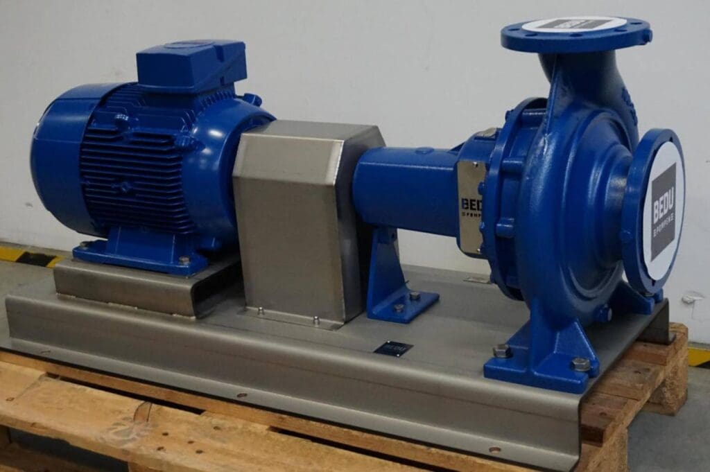 Article image of: Centrifugaalpomp samengebouwd op wens van de klant