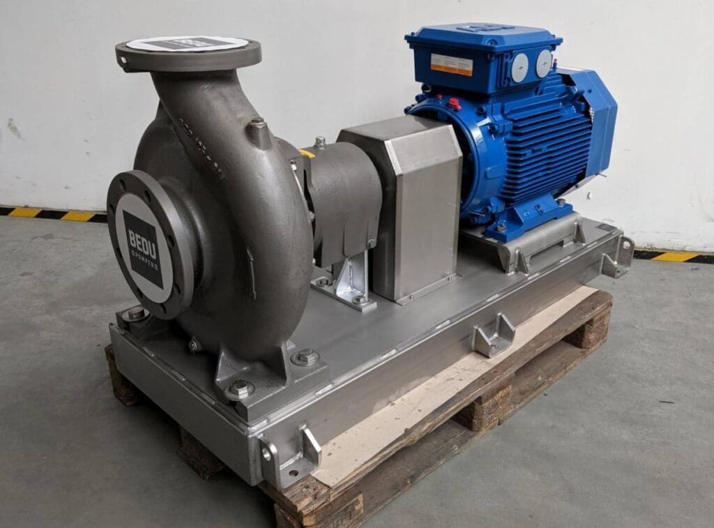 Article image of: Chemie procespomp met lagerblok in RVS 316