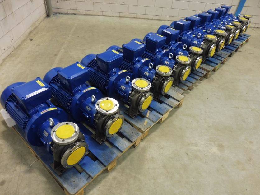 Article image of: Magneetaangedreven roestvaststaal AISI 316 chemie normpompen