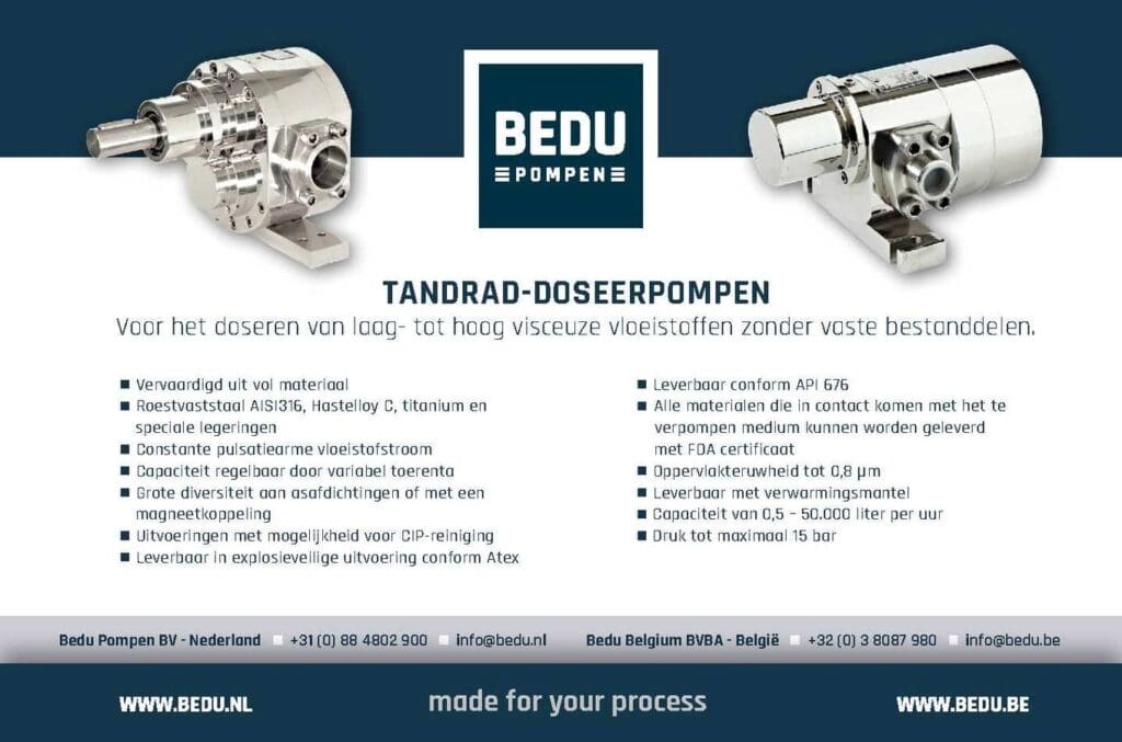 Article image of: Tandrad-doseerpompen