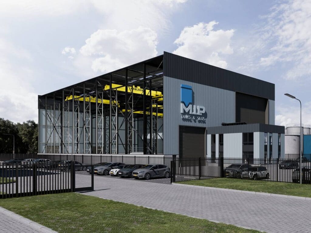 Article image of: M.I.P. bouwt in Moerdijk nieuwe fabriek