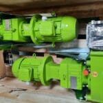 Article image of: Slangenpompen voor verpompen van kleurstoffen en betonslurry