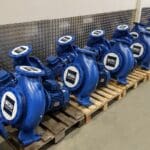 Article image of: Genormaliseerde centrifugaalpompen geassembleerd volgens klantspecificatie