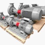 Article image of: Bedu Pompen heeft voor de Haven van Antwerpen een aantal EN733 SNT Normpompen geleverd