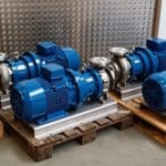 Article image of: Magneetgedreven RVS AISI 316 centrifugaalpompen conform ISO 2858 geassembleerd en geleverd